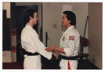Master Kim and me March 1985.jpg