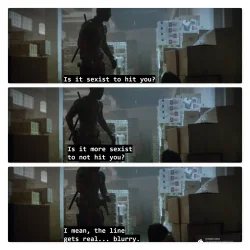 Deadpool Hitting Women.webp