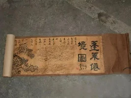 old Japanese scrolls