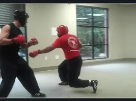 Dropped my sparring partner, so he says