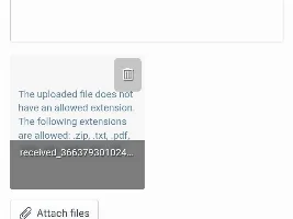 Tried to upload vide in members in motion.