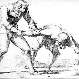 Elbow Lock against lapel grab - Petter's "Wrestling" 1674