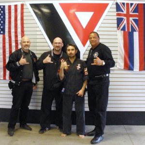 Prof. John Bishop, Sifu Dan Weston, Sifu Michael Ramirez, GM. Rick Kingi