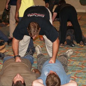 Systema Charlotte NC Oct 2007 Some partner stress inoculation/push-up/strike absorption/fear work