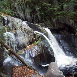 One of the many waterfalls.