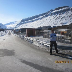 Main settlement of Longyearbyen
