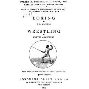 Fencing, Boxing, and Wrestling, 1897