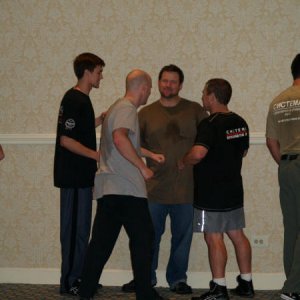 Systema Charlotte NC Oct 2007 three on one strike absorption wall work