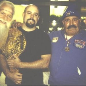 Jimmy Valiant and the Iron Sheik mistake me for the booker!