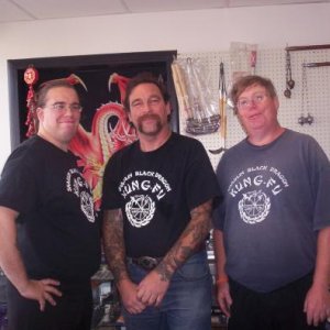 Jason Cook, Master Ike Bear, and Brian Corley