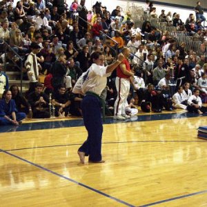At a tournament in November 2002