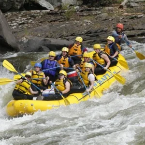 The Gauley River in West Virginia