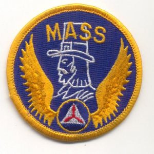 Civil Air Patrol Massachusetts Wing patch, Authorized Feb 10, 1950