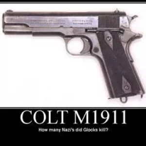 97 years running and they *STILL* haven't quite made the pistol to unseat the old warhorse's basic design