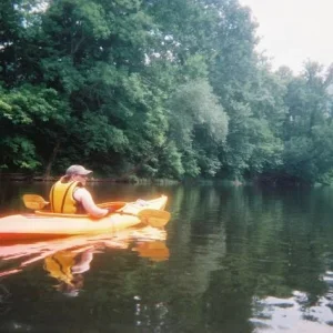 Flat water with great reflection