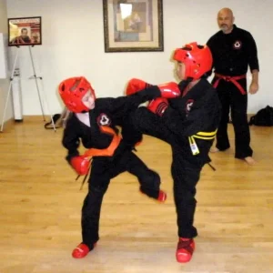kids sparring