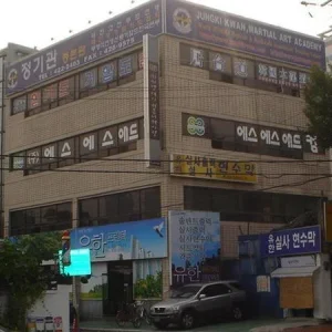 The home dojang in Korea.