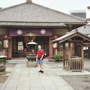 Brian at Shrine for TIE