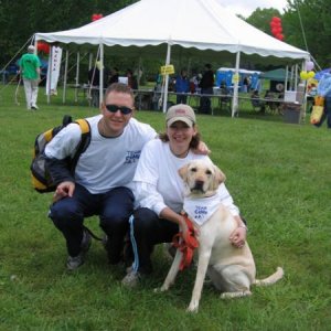 HKphooey, wife and dog (FIDELCO fundraiser)