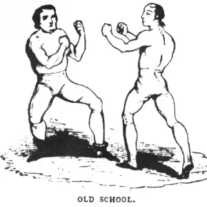 Broughton era style stance from Owen Swift's "Boxing" - Old School