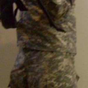 me in my ACU's holding my 249