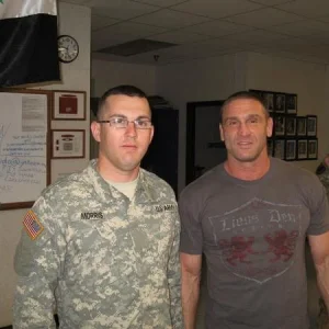 Me and Ken Shamrock