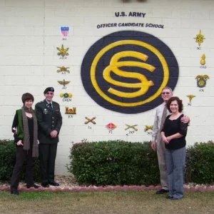 078 My son at OCS, our family, 2008.