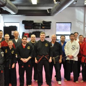 Prof. Wedlake at Frank Shekosky's Cromwell Martial Arts in March 2009