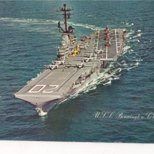 Proud to be an American. USS Benington, CVS 20,
1961-1964