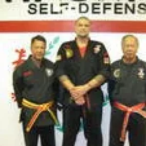 My instructors
SGM Carlos Bunda, me, GM Doug Bunda