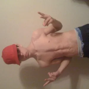 Zachary showing off