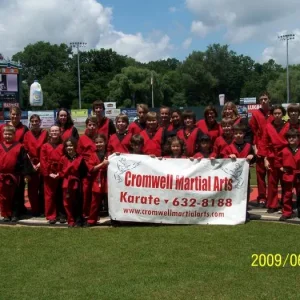 Cromwell Martial Arts Demo team at the Rock Cats Demo June 28, 2009