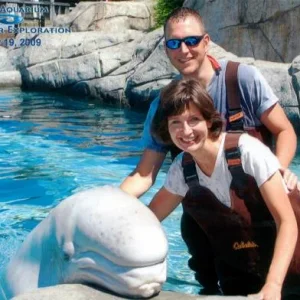 Recent visit to the aquarium - Whale enounter program