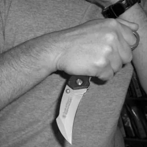 Kerambit in Reverse Grip