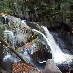 One of the many waterfalls.