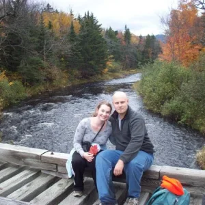 Me and new hubby.