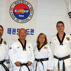 Grand Master Park with Prof Roney, Sr. Master Rose & Grand  Master Rose