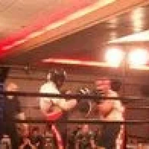 Chris landing a big kick s