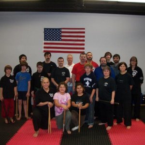 Modern Arnis class by Frank Shekosky at  Brassard's Family Martial Arts Center October 2010