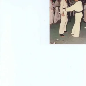 getting my 1st degree black belt december 1987