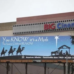 atheist christmas billboard