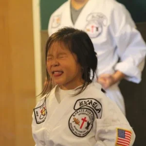 Whats with the funny face Micaela?