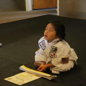 Micaela my youngest student...5yrs old!