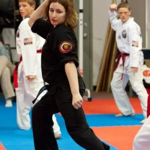 Tae Kwon Do black belt test, May 2009