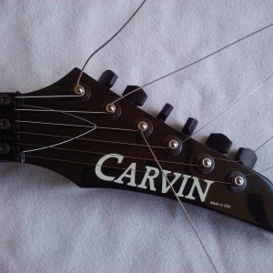 Carvin DC 200 (Headstock detail)