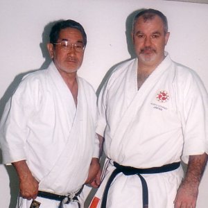 With Tsuruoak Sensei 2002 Toronto