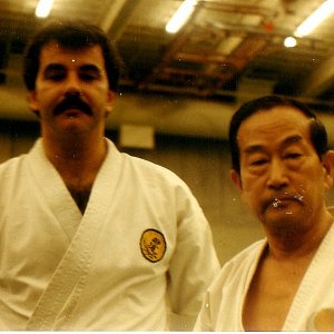With Nakayama Sensei