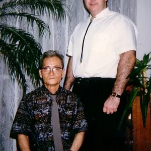 With Liu Songshan Sifu in Taiwan 1989