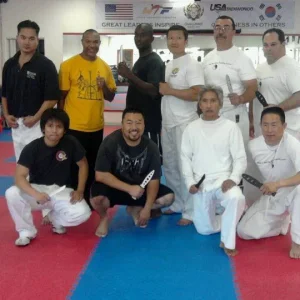 Group shot after I taught a knife seminar