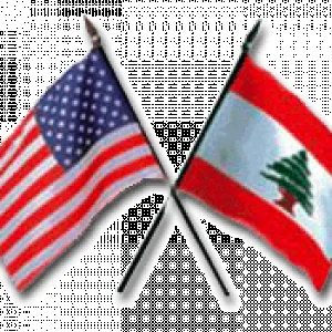 lebanese american flags